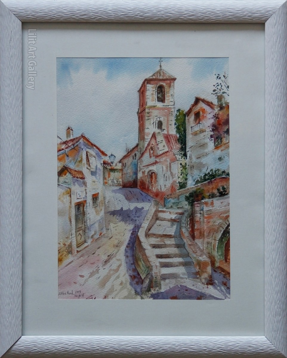 تابلو نقاشی شماره 7 – کوچه کلیسا