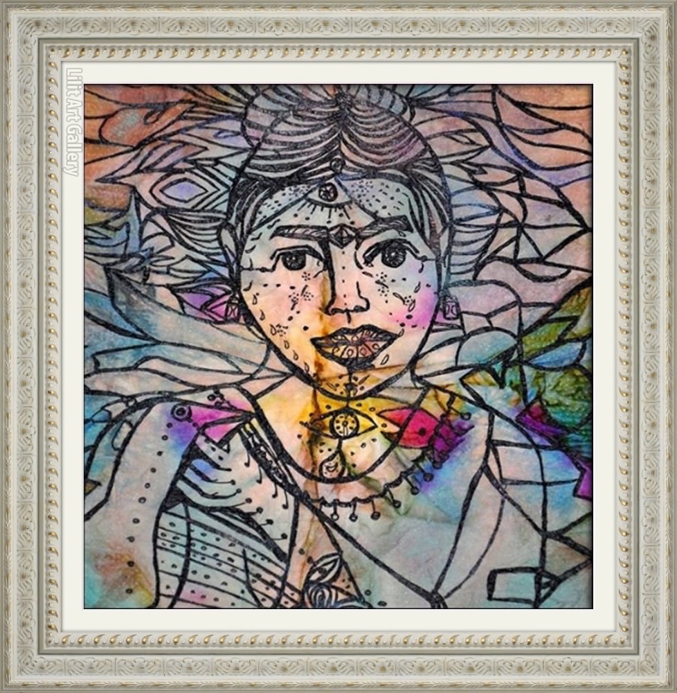 تابلو نقاشی خودنگاره (سلف پرتره)