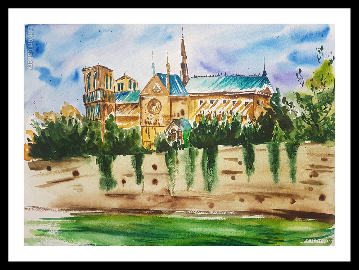 تابلو نقاشی شهر رنسانسی