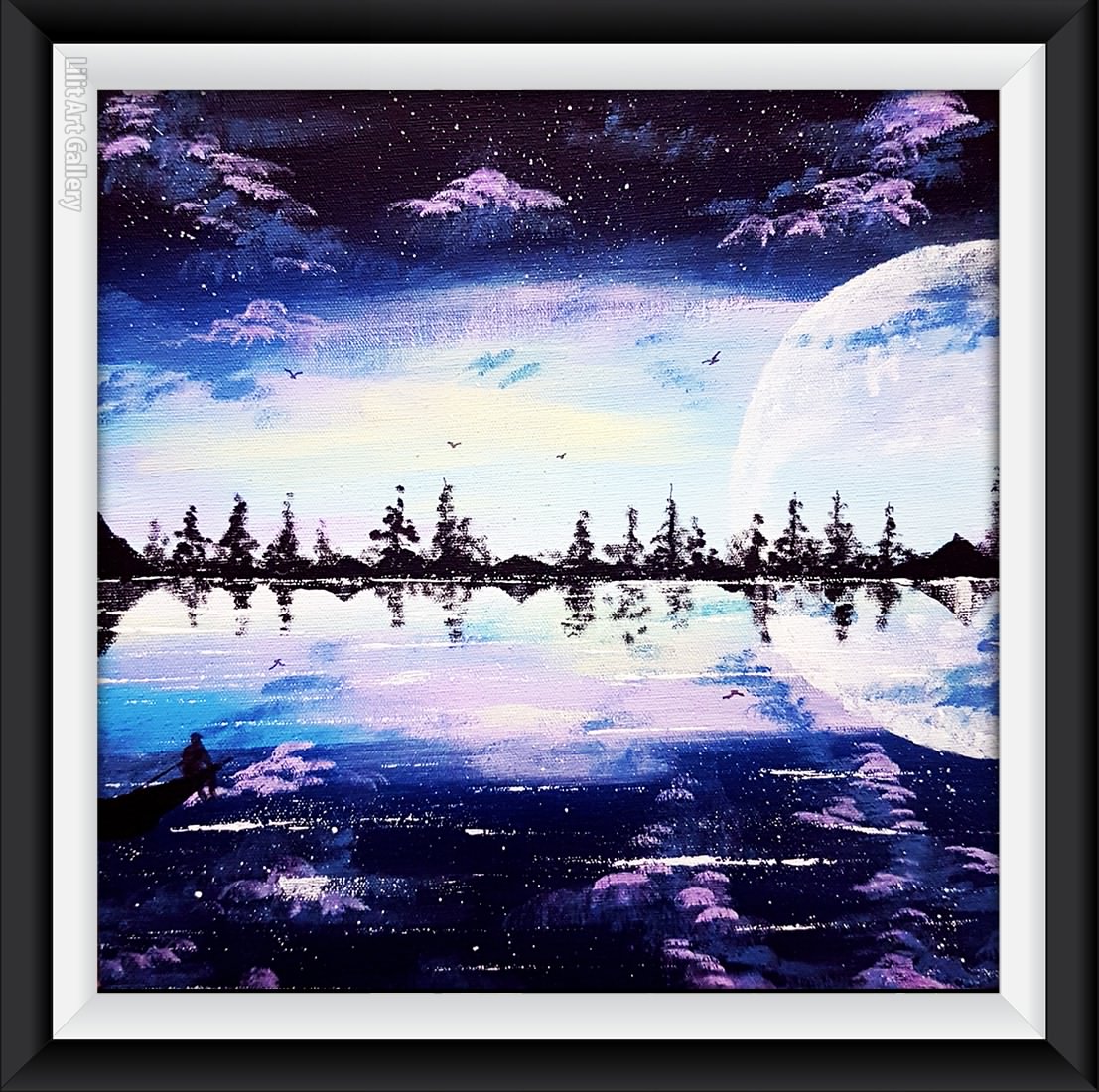 تابلو نقاشی افق ماورا – Hyper horizon