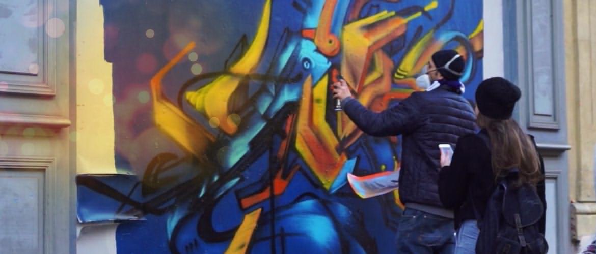 آموزش تخصصی و رایگان هنر نقاشی دیواری، گرافیتی، نقاشی خیابانی